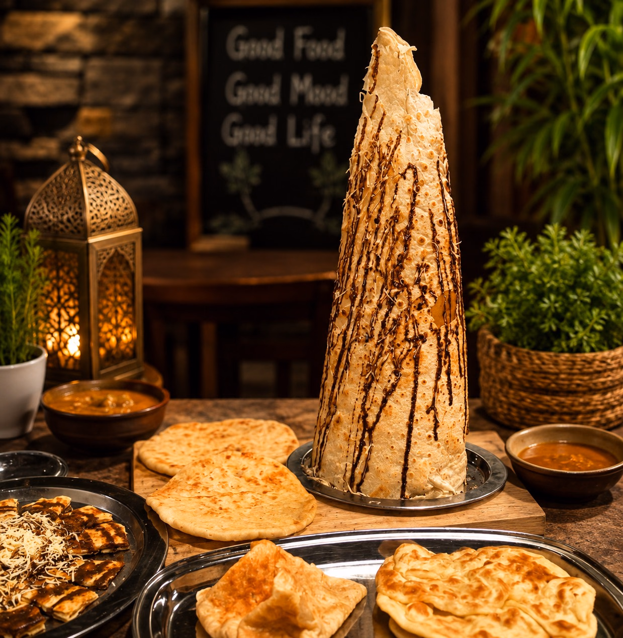 Chocolate Tissue Prata